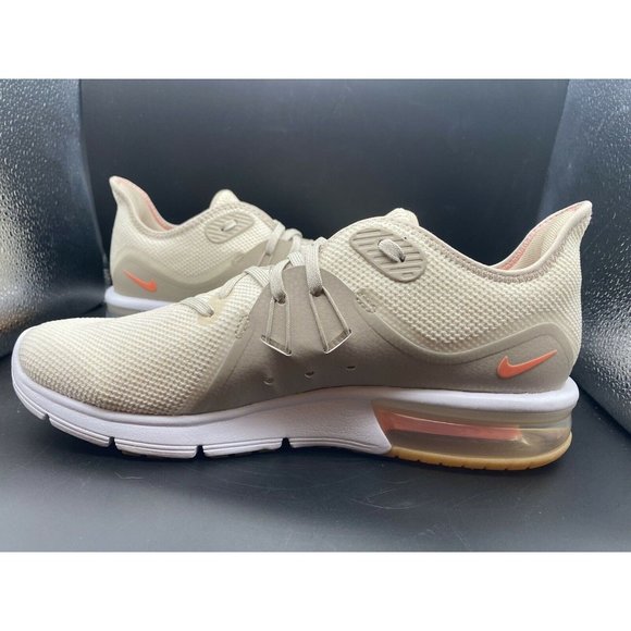 Nike Air Max Sequent 3 Athletic Shoes Cream Tan Mens 9.5 Show.New,clean,low Top main image 5